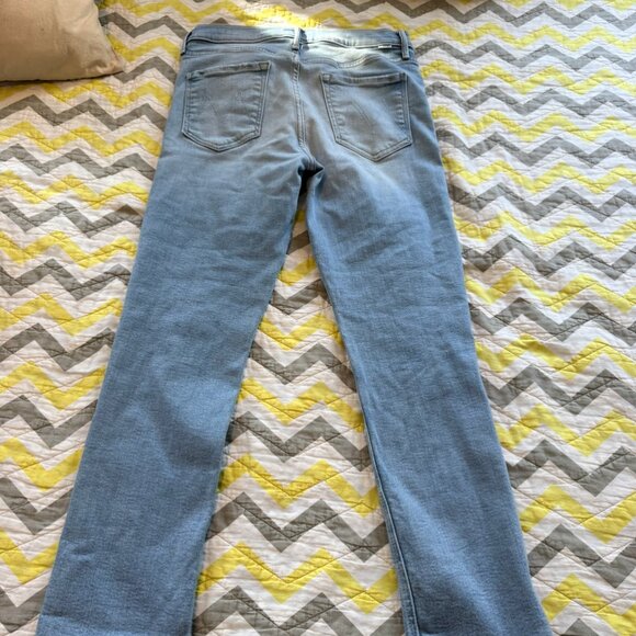 Mother Mid Rise Dazzler Ankle 29 Limited Edition - Light Blue - Picture 5 of 6